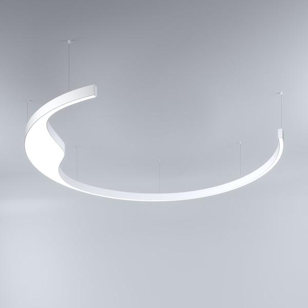 modulare LED-Hängeleuchte MOON, flexibel kombinierbar